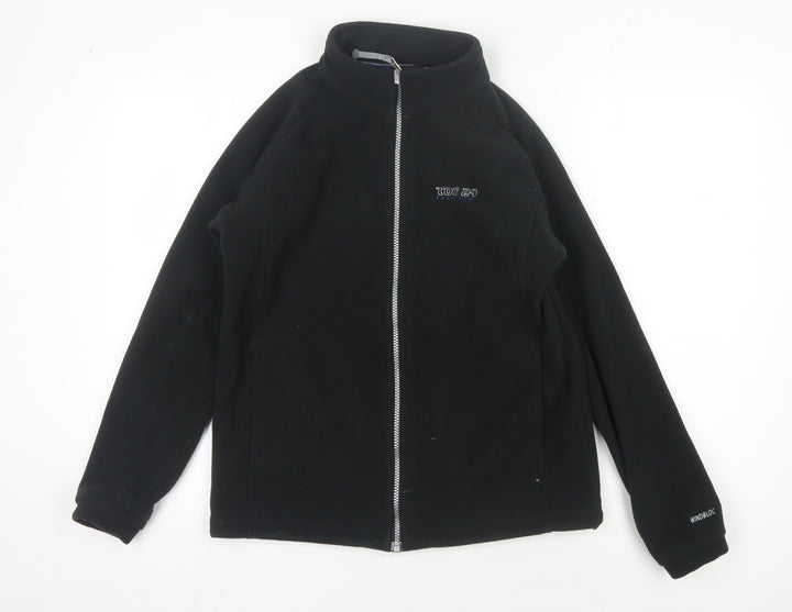 Tog 24 Boys Black Fleece Jacket, Size 13, Outdoor Activewear