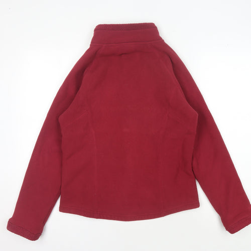 Craghoppers Women's Red Fleece Jacket Size 10