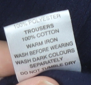 Champion Men's Blue M Pyjama Top V-Neck Long Sleeve