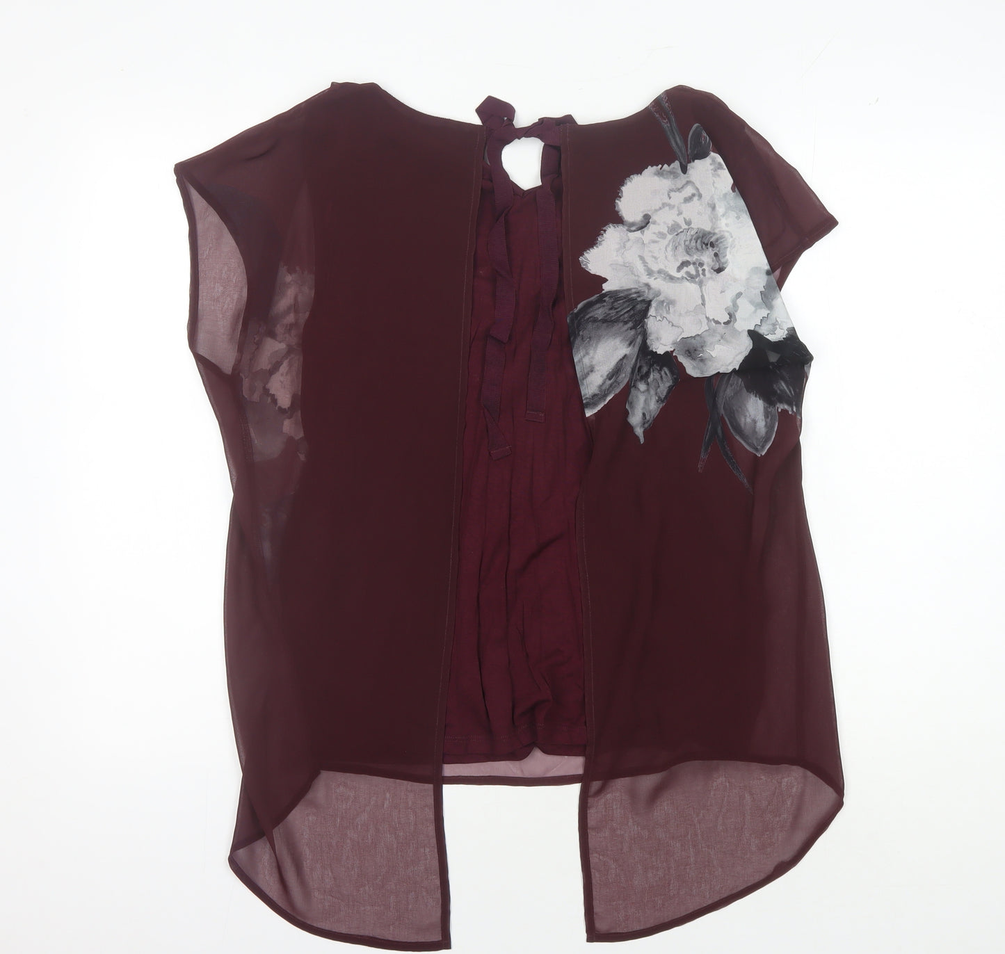 RJR John Rocha Women's Floral Tunic Blouse, Size 14