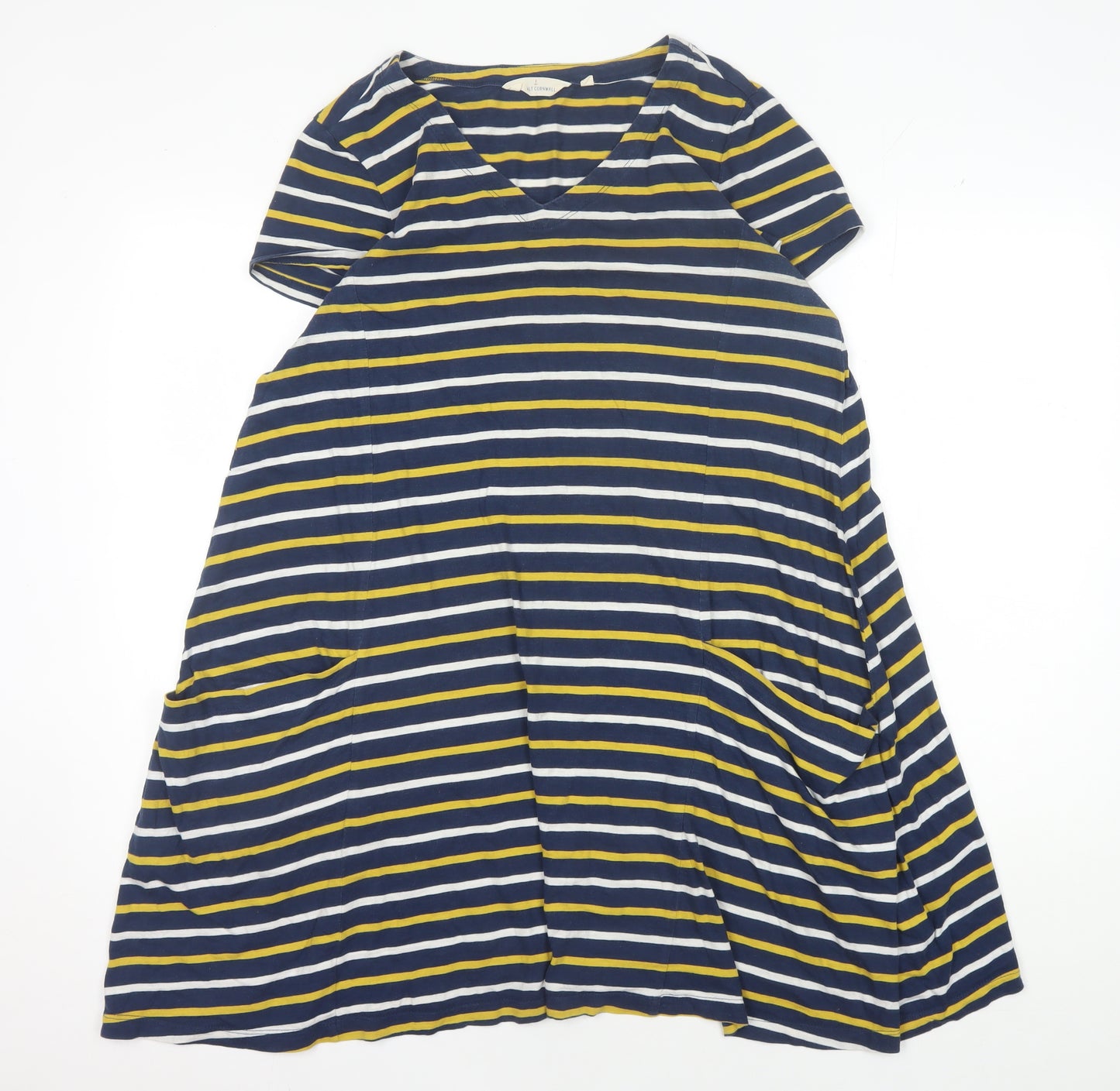 Seasalt Cornwall Womens Multicoloured V-Neck Dress