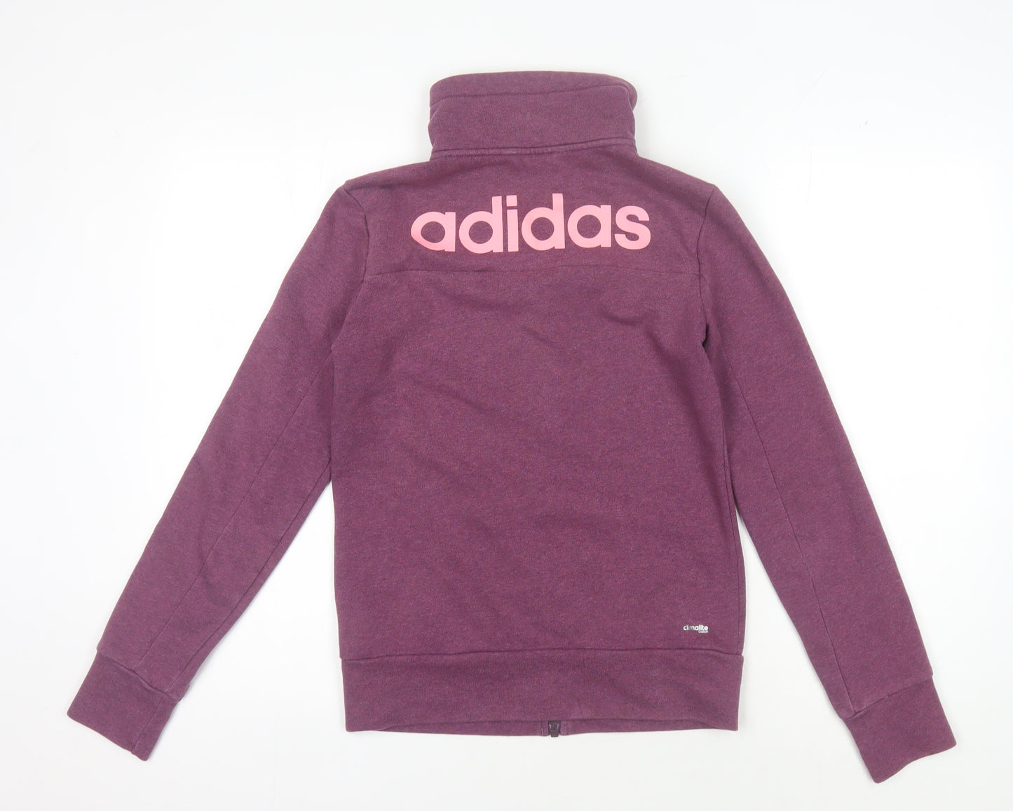 Adidas Women's Purple Full Zip Hoodie XS