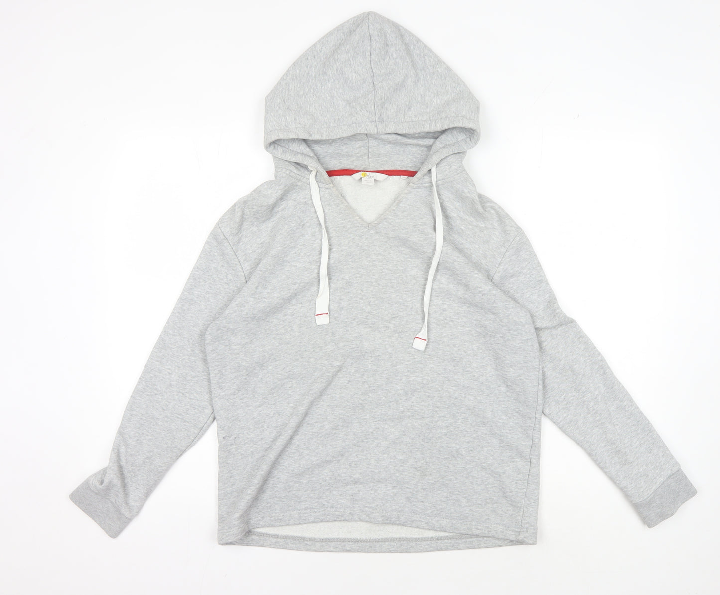 Boden Women's Grey Pullover Hoodie, Size S, Casual Style