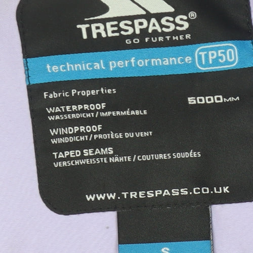 Trespass Women's Purple Rain Coat Size S