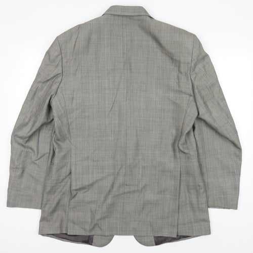 Berwin & Berwin Men's Grey Check Blazer 42R