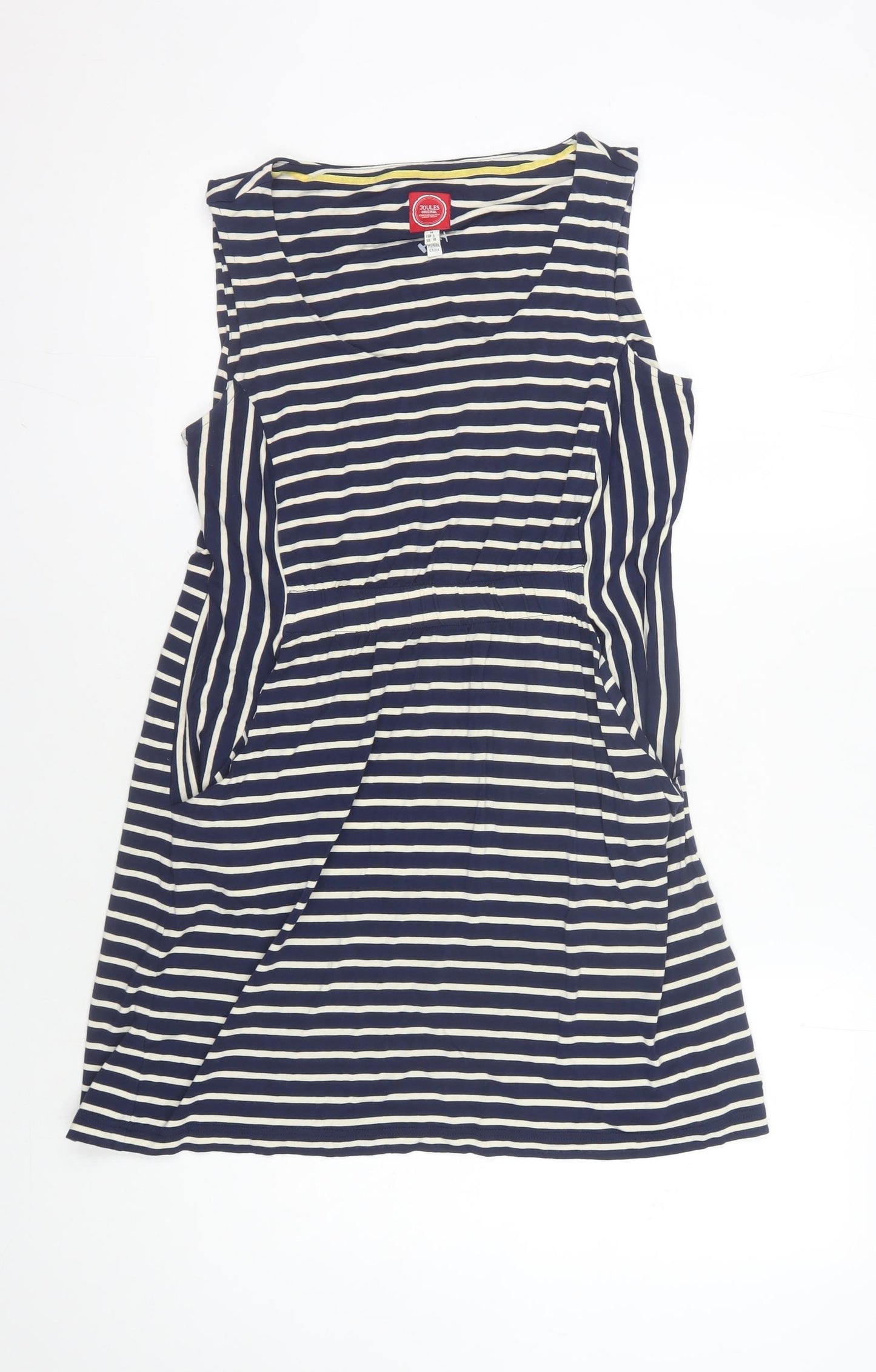Joules Women's Blue Striped Dress Size 14