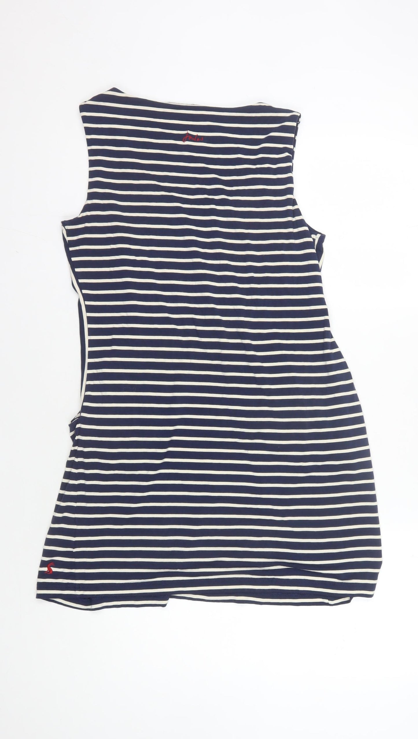 Joules Women's Blue Striped Dress Size 14