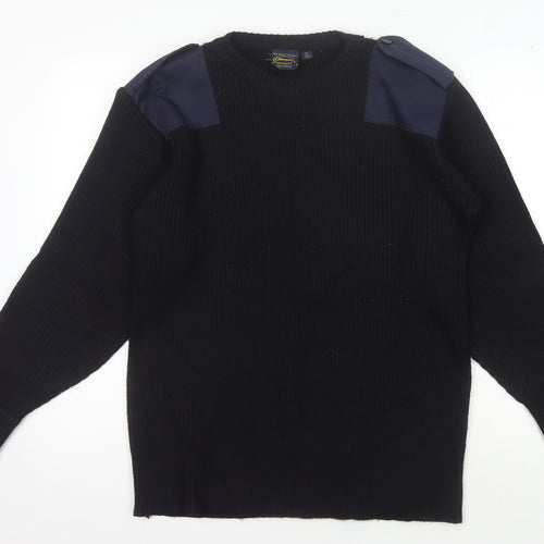 Champion Men's Black XL Pullover Sweater with Buttons
