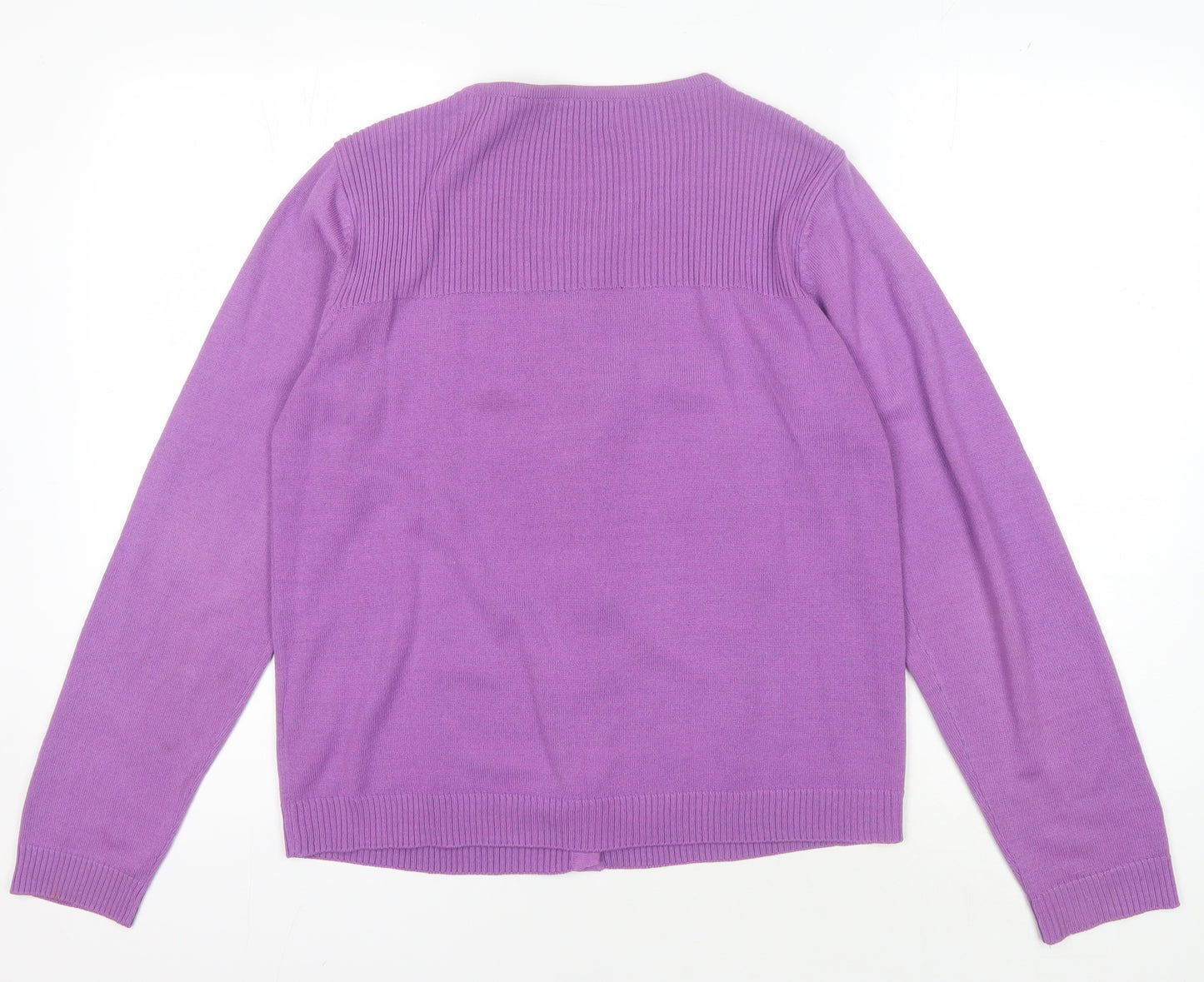 Honor Millburn Women's Purple Cardigan Size S