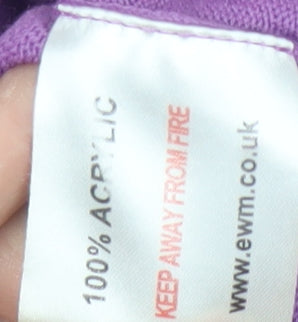 Honor Millburn Women's Purple Cardigan Size S