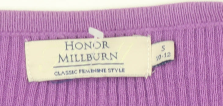Honor Millburn Women's Purple Cardigan Size S