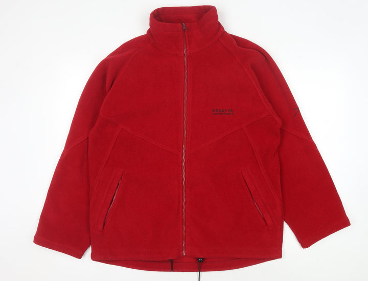 Regatta Men's Red Fleece Jacket S Full Zip Casual