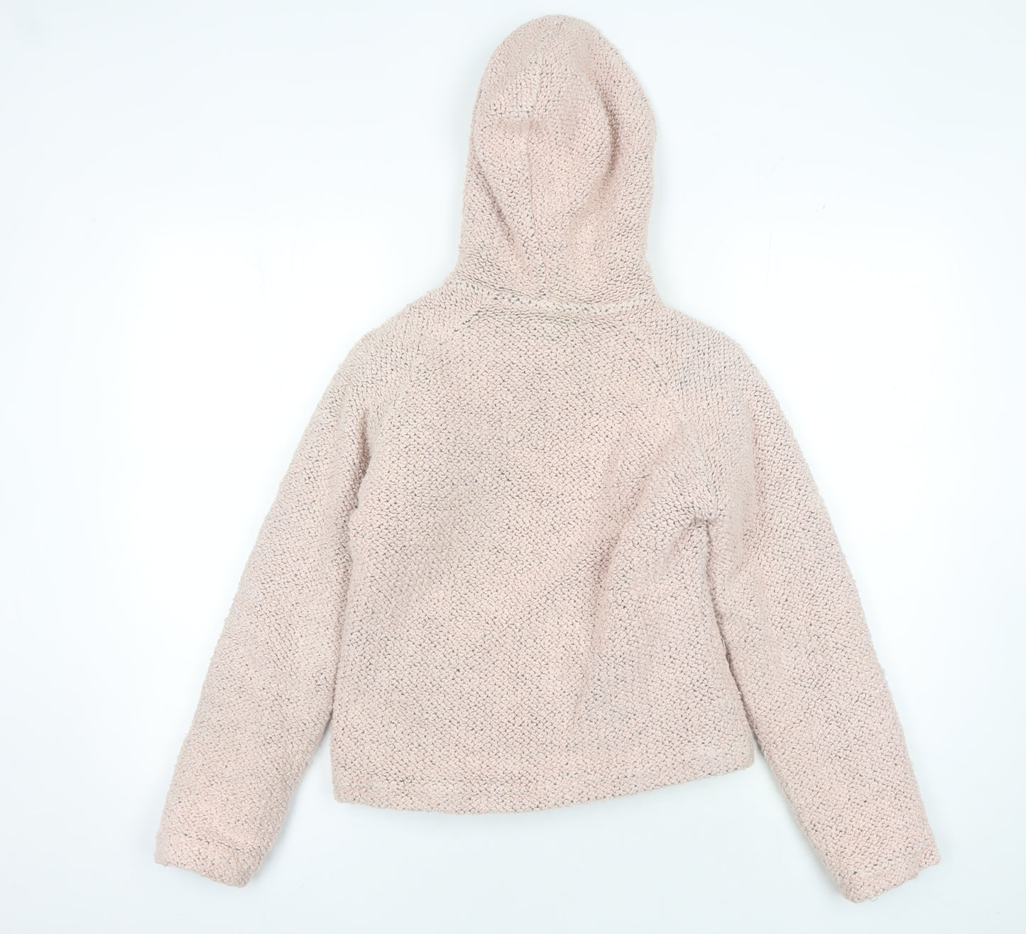 Weird Fish Women's Pink Hooded Jacket, XS