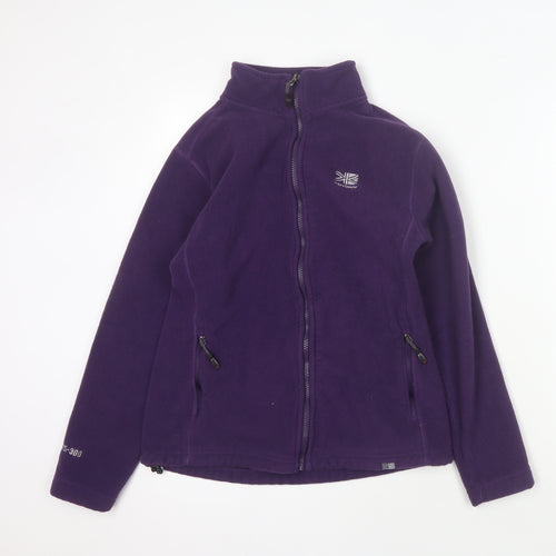 Karrimor Women's Purple Fleece Jacket Size 10