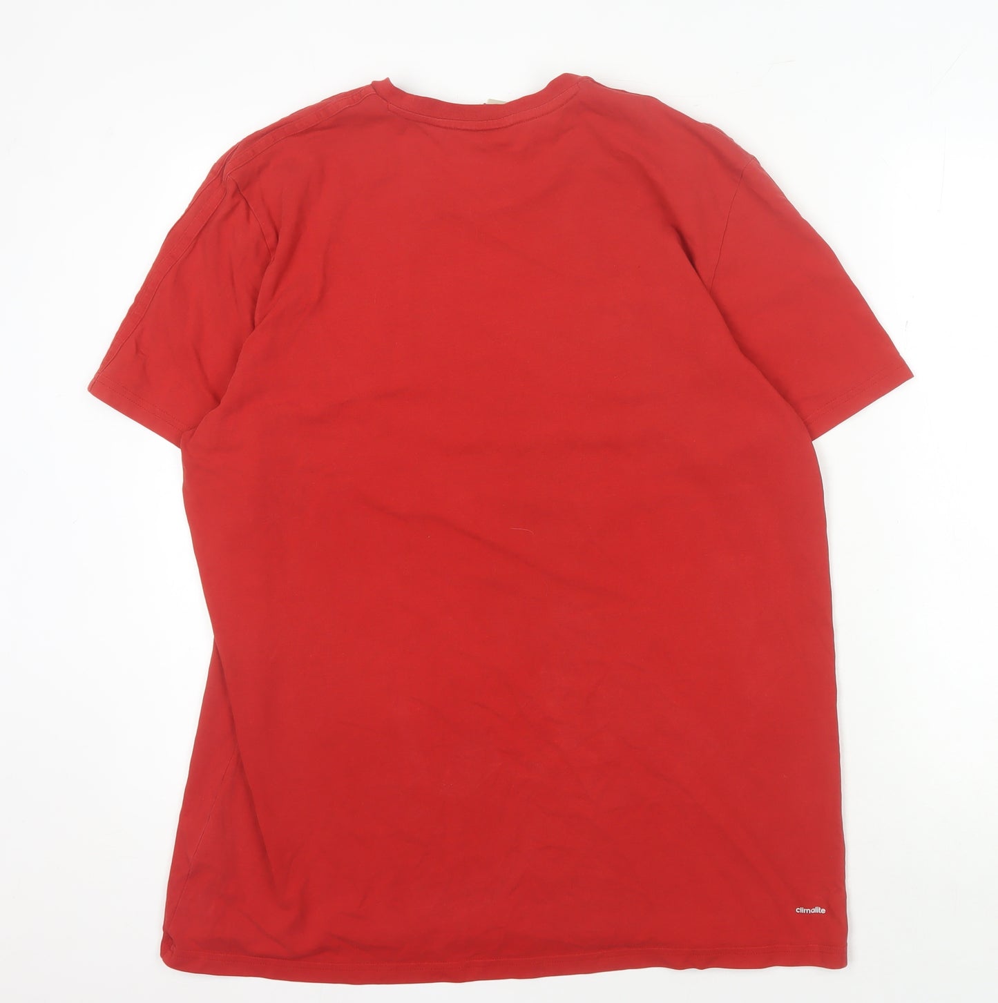 Adidas Men’s Manchester United Red XL Tee