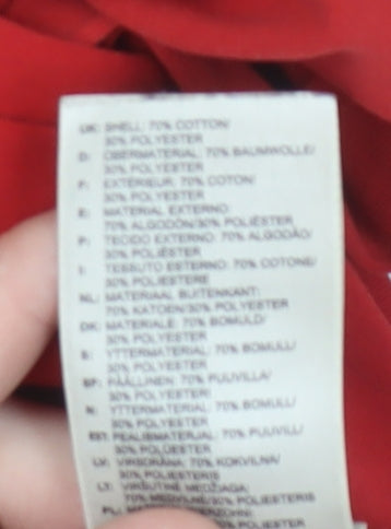 Adidas Men’s Manchester United Red XL Tee