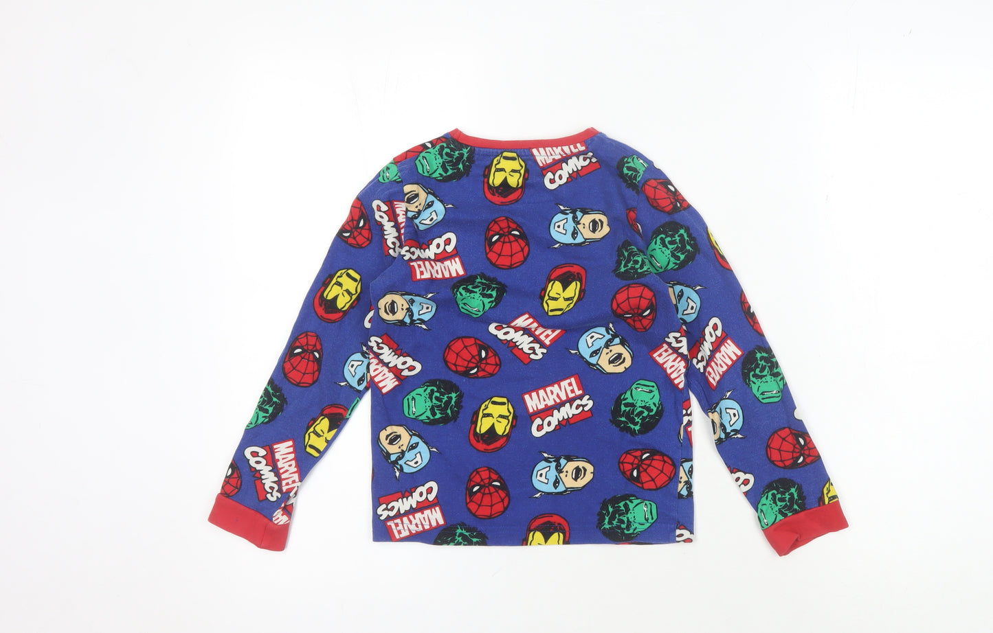 Marvel Boys Multicoloured Pyjama Top, 6-7 Years, Superhero Comics