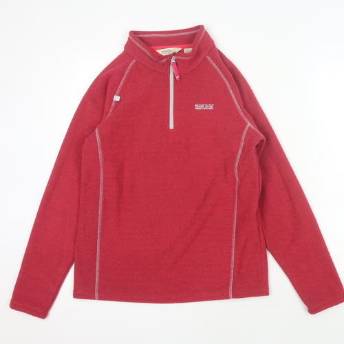 Regatta Unisex Red Fleece Sweatshirt Size 34