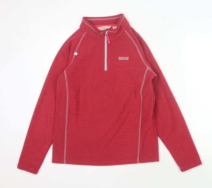 Regatta Unisex Red Fleece Sweatshirt Size 34