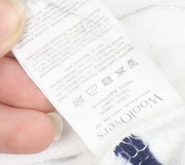 WoolOvers Women's Striped Pullover Sweatshirt M