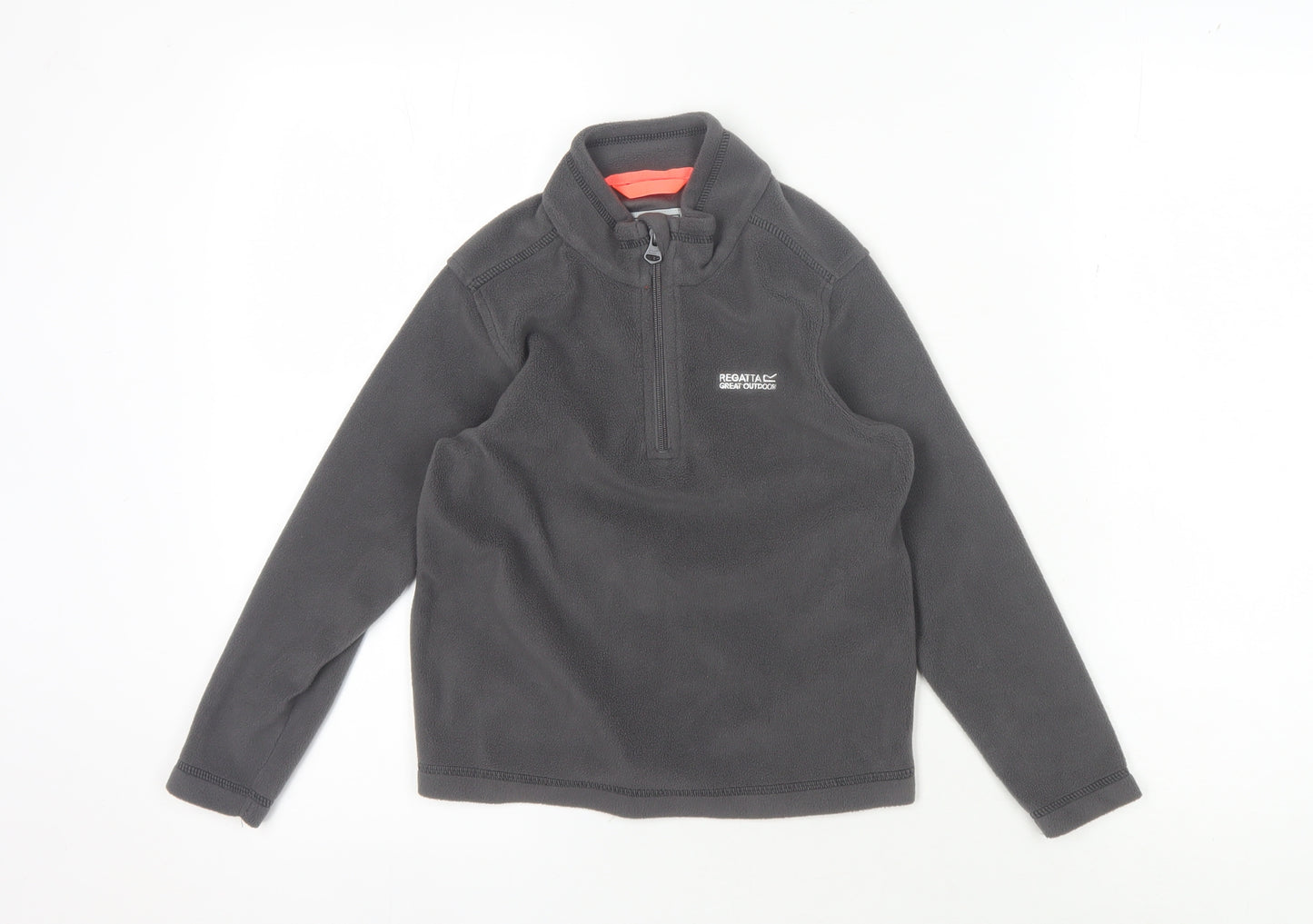 Regatta Girls Grey Fleece Pullover Sweatshirt 8 Years