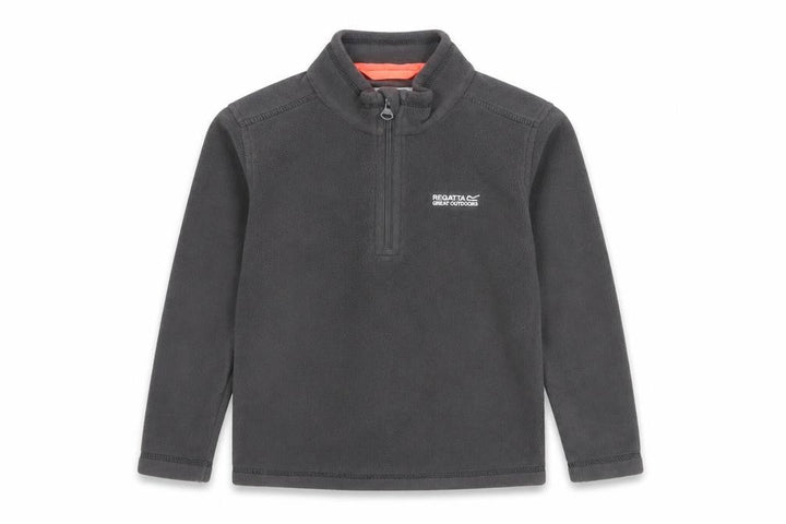Regatta Girls Grey Fleece Pullover Sweatshirt 8 Years