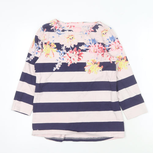 Joules Women's Multicoloured Stripe T-Shirt Size 10