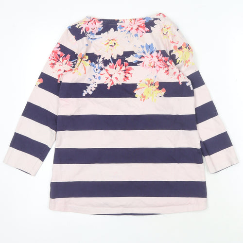 Joules Women's Multicoloured Stripe T-Shirt Size 10