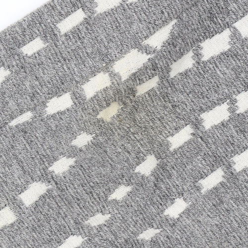 Zara Women's Grey Geometric Pullover Jumper Size 8