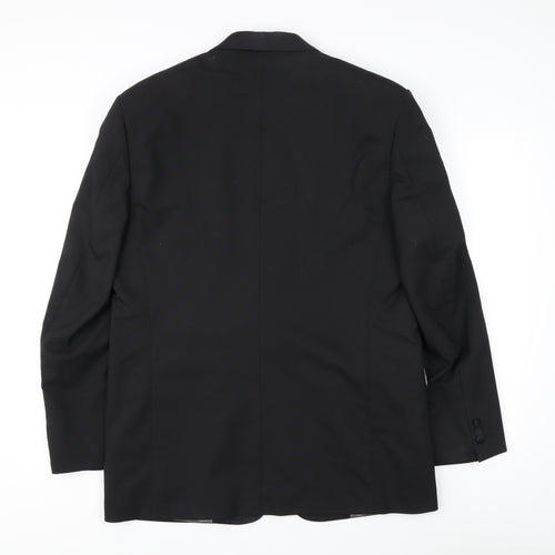 Armando Men's Black Tuxedo Blazer 40 Single-Breasted