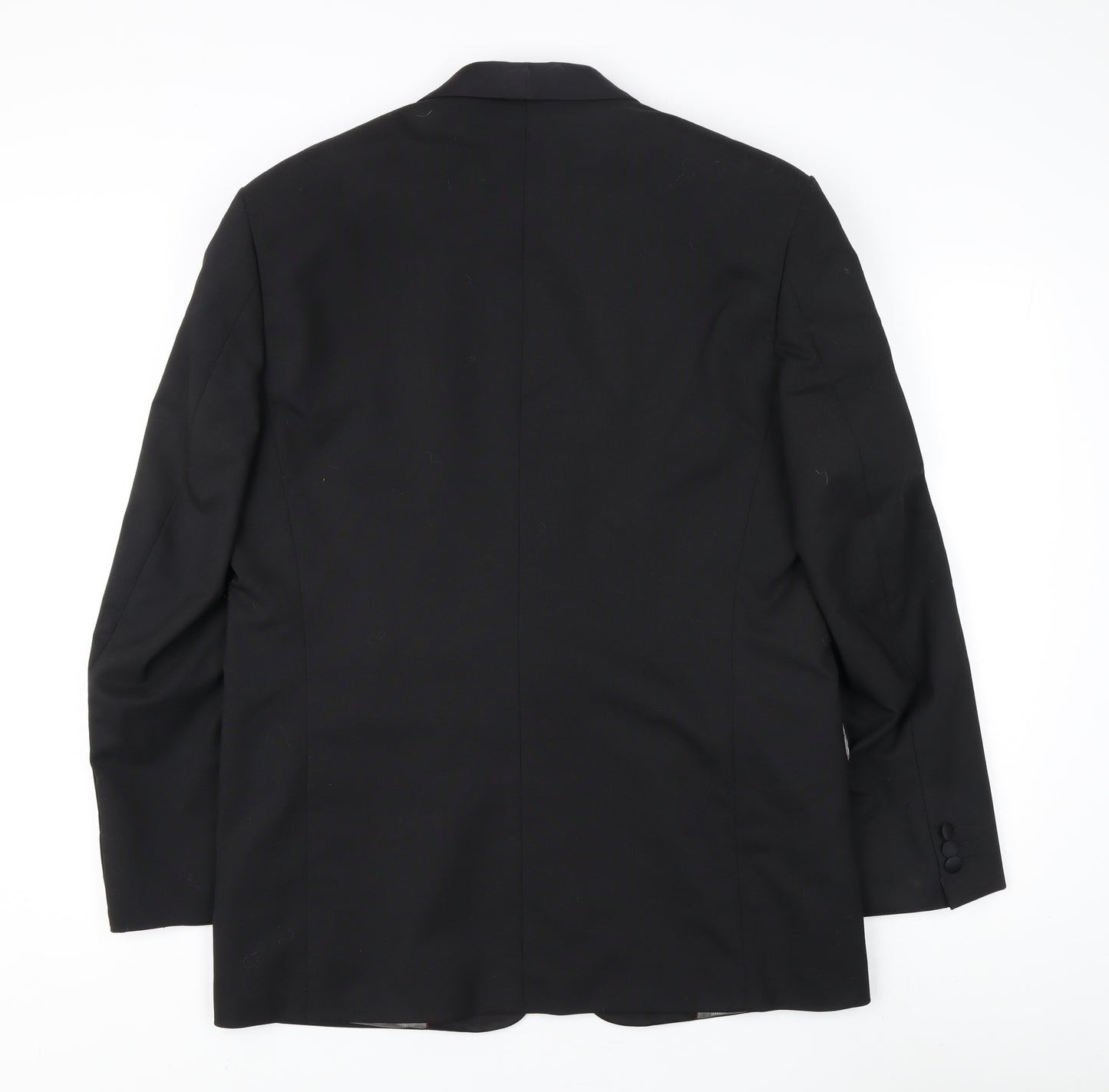 Armando Men's Black Tuxedo Blazer 40 Single-Breasted