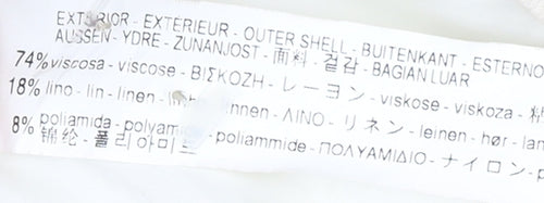 Zara Women's Beige Long Overcoat Size S