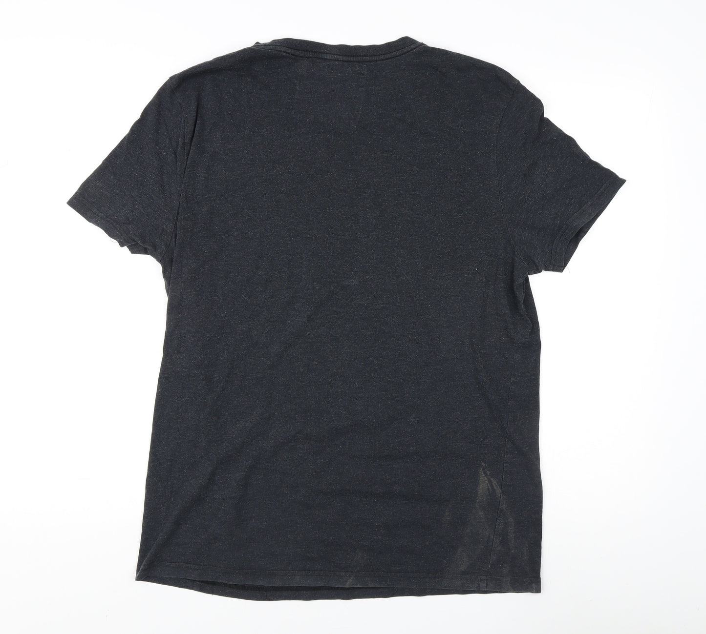 Vents Brull Unisex Black Cotton T-Shirt L Casual