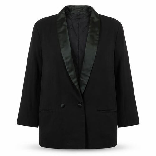 House of Fraser Black Women's Size 12 Tuxedo Blazer