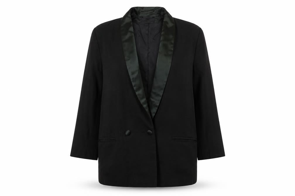 House of Fraser Black Women's Size 12 Tuxedo Blazer