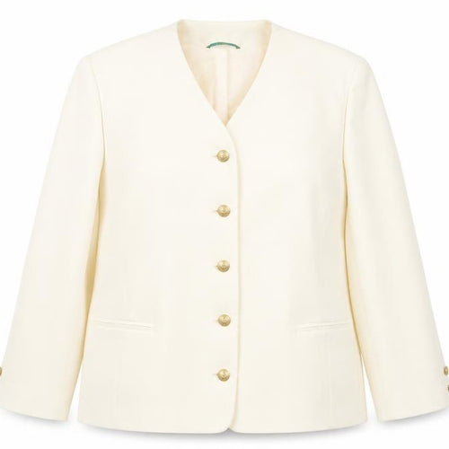 Canda Women’s Ivory Blazer, Size 20, Business Wear