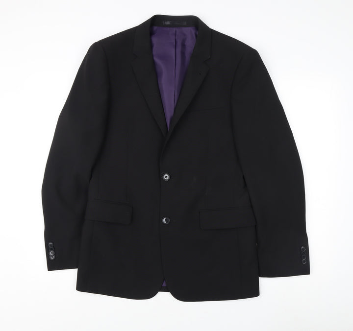 Taylor & Wright Men's Black Jacket, 36R, Business Formal