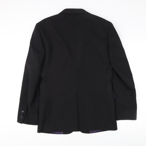 Taylor & Wright Men's Black Jacket, 36R, Business Formal
