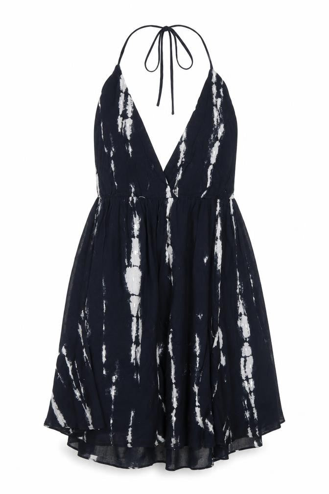 Front view of Zara Women's Black Camisole Halter Top, 2XS Cotton