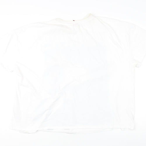 George Clothing Women's White Peanuts T-Shirt Size 24