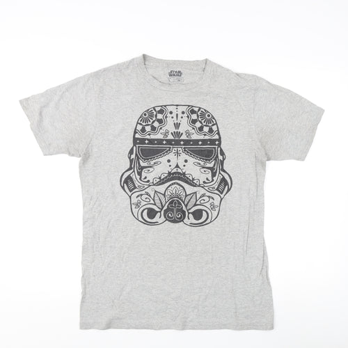 Fifth Sun Men's Grey Star Wars Stormtrooper L T-Shirt