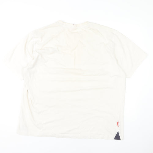 Slazenger Men's White 2XL Short Sleeve T-Shirt