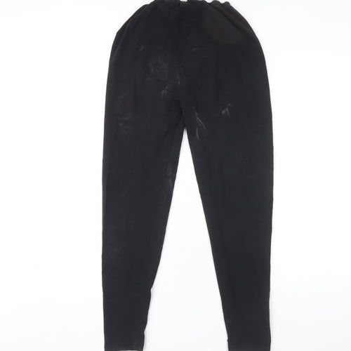 F.R.I.E.N.D.S Women's Black Ankle Leggings Size 12-14