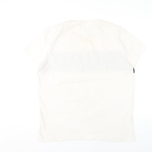 Tommy Hilfiger Men's White XL Logo T-Shirt