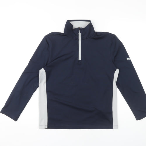 Puma Boys Blue 1/4 Zip Sweatshirt 11-12 Years