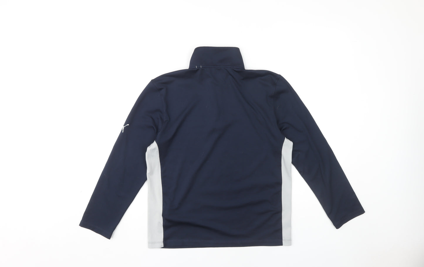 Puma Boys Blue 1/4 Zip Sweatshirt 11-12 Years