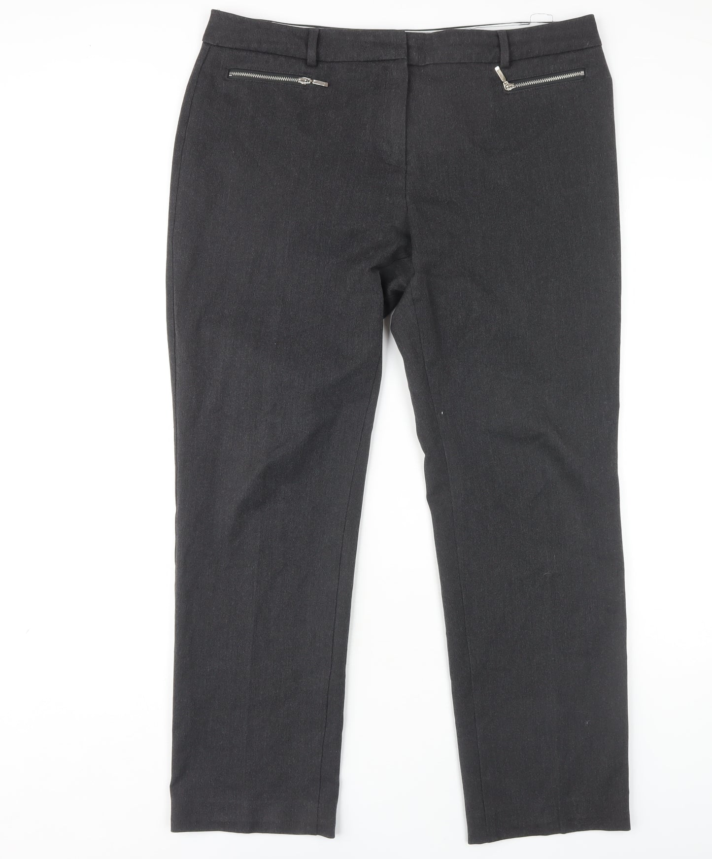 Marks and Spencer Women's Black Trousers UK 14