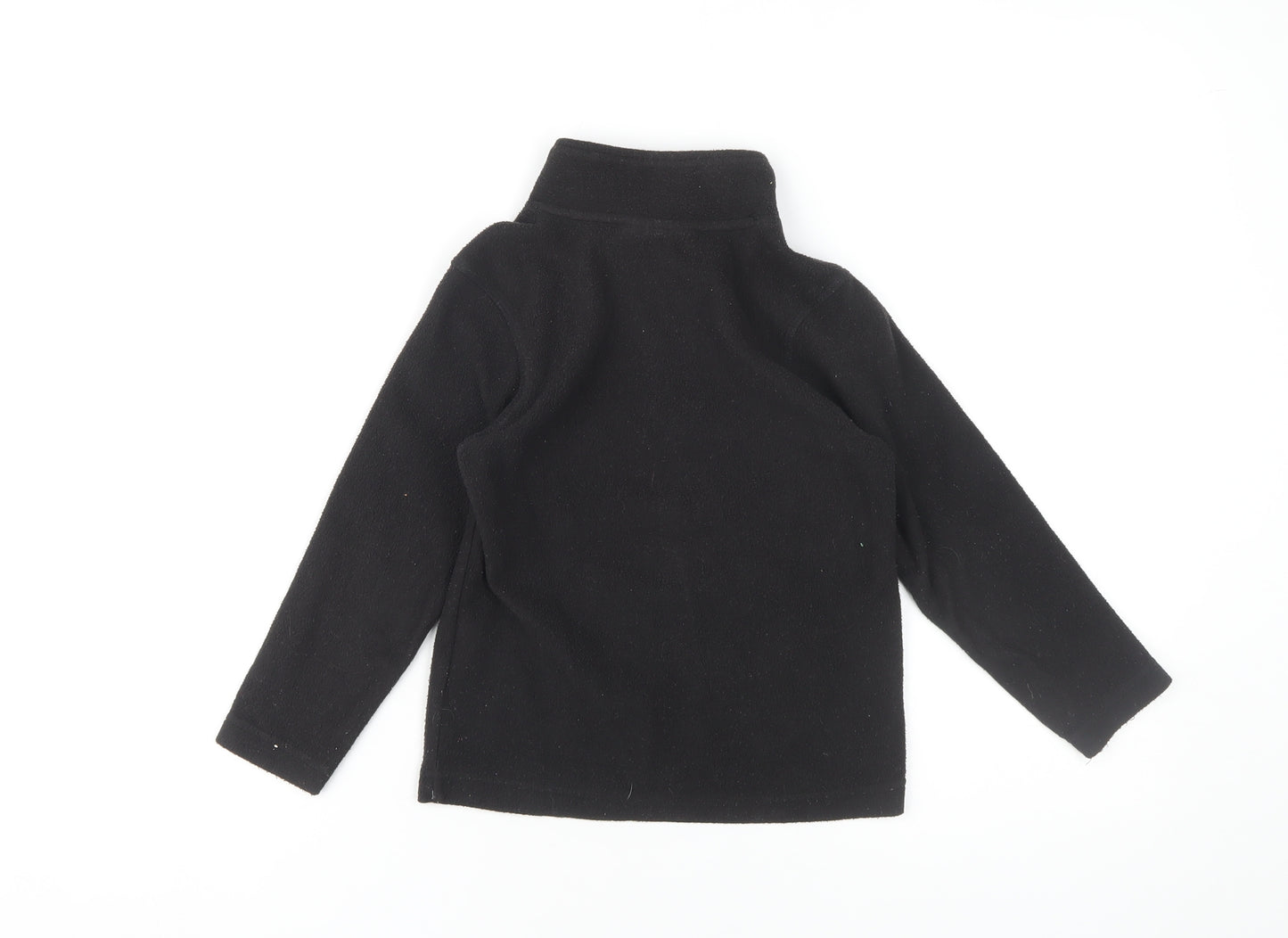 Regatta Boys Black Fleece Sweatshirt 5-6Y Outdoor Warm