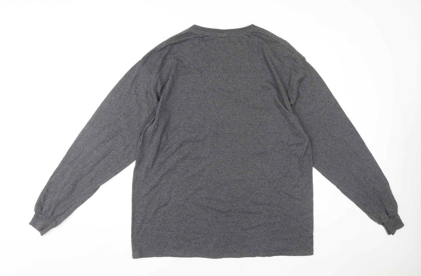 Delta Pro Weight Men's Grey XL Eagles Long Sleeve T-Shirt