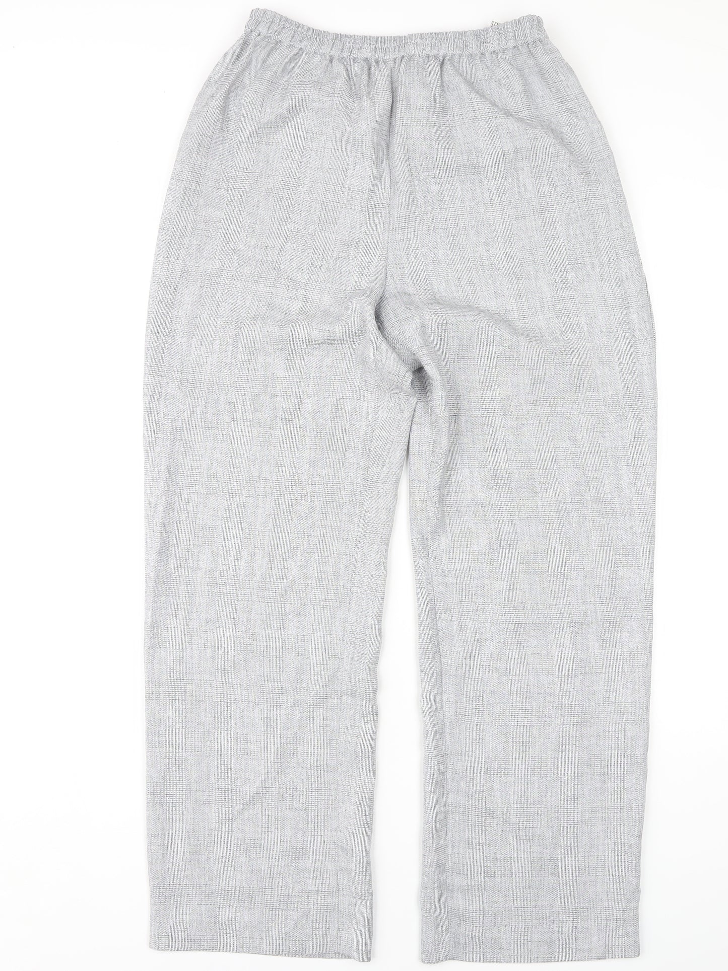 Eastex Women's Grey Straight Leg Trousers Size 10